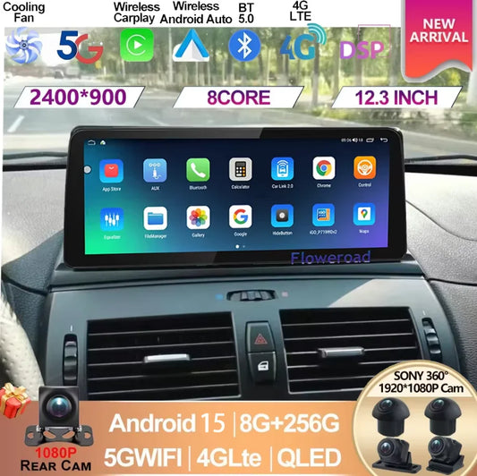 BMW X3 E83 Android Car Stereo with CarPlay (2004-2012)