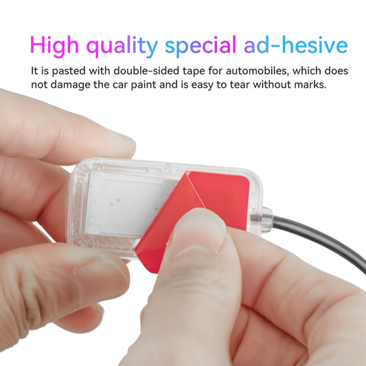 Car LED Interior Ambient Lights - RGB Music Control USB Kit